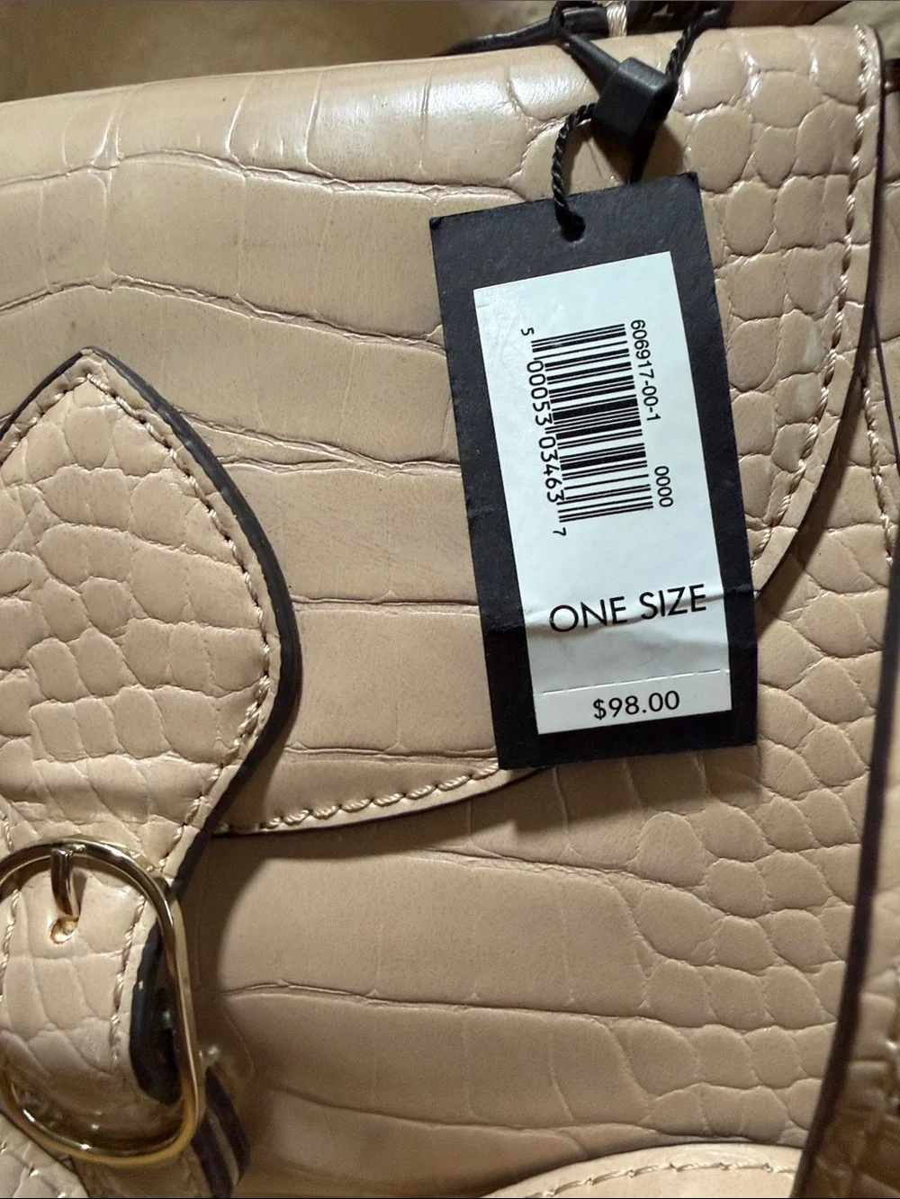 Banana Republic bone-colored purse